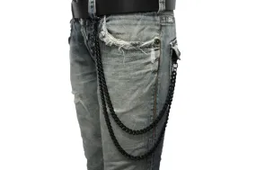 20" Double Strand Metal Wallet Chain