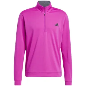 adidas Elevated 1/4 Zip Pullover - Lucid Fuchsia