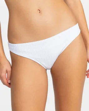 Aruba Moderate Bikini Bottoms - Bright White