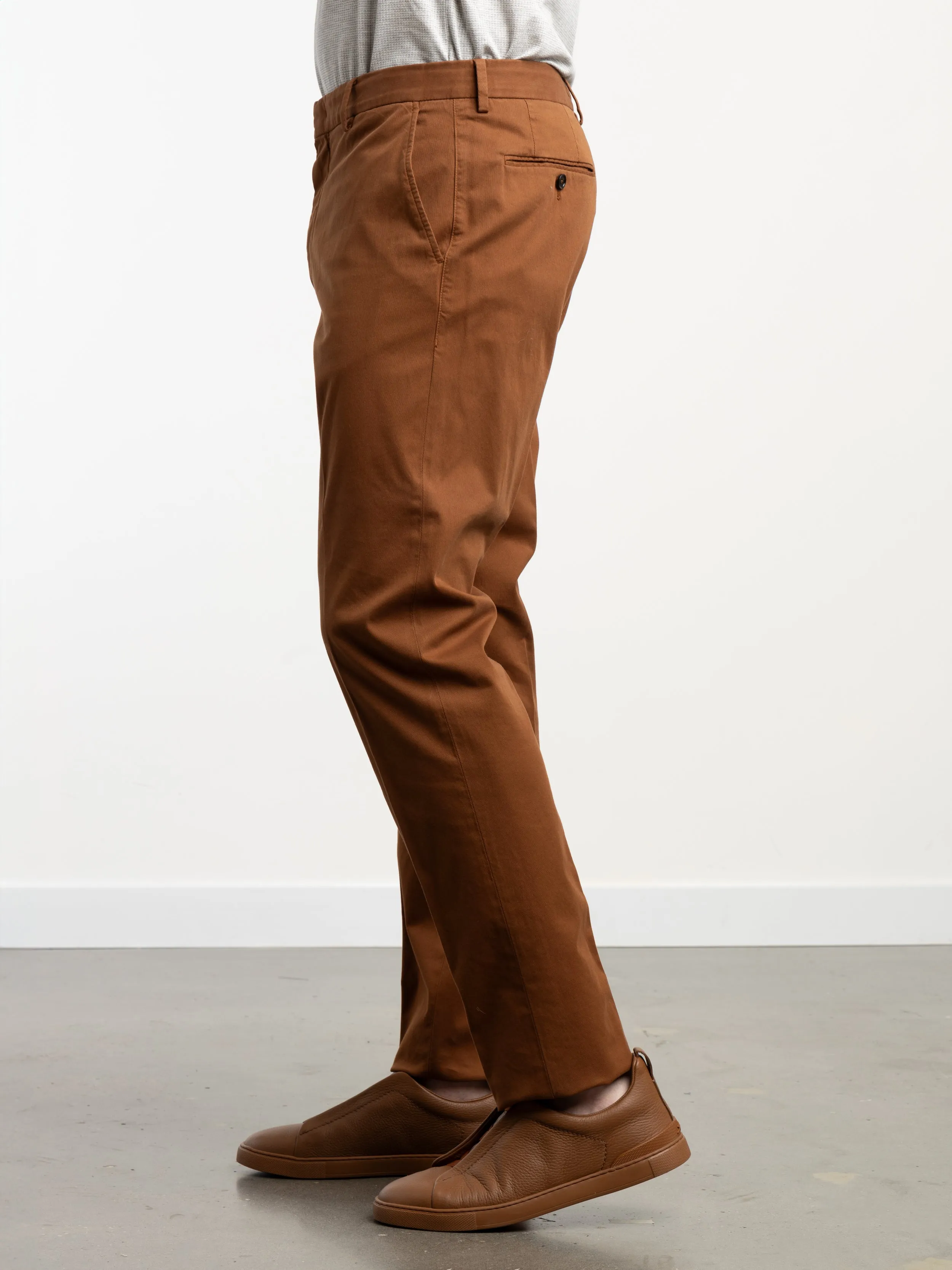 Brown Premium Cotton Pants