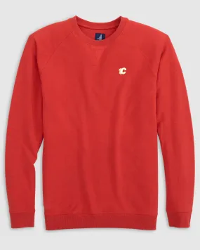 Calgary Flames Freeman Crewneck Fleece Sweatshirt