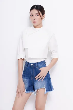 Cassie Layered Biker Top