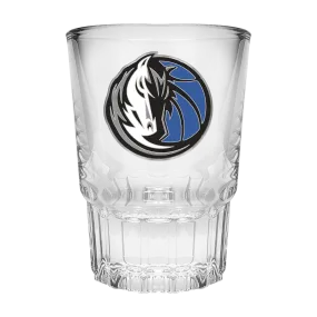 DALLAS MAVERICKS GREAT AMERICAN 2 OZ HORSEHEAD PRISM SHOT GLASS