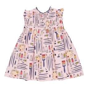 Girls Stevie Dress - Tiny Artist