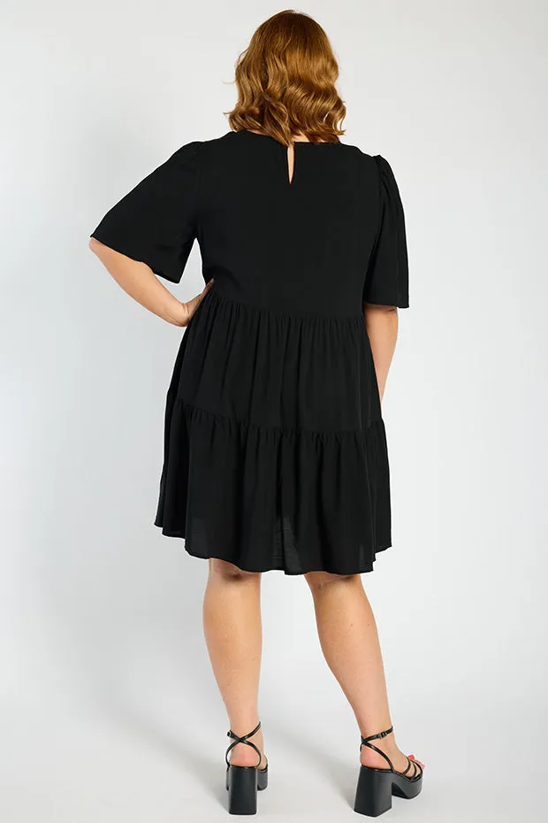 Izzie Black Dress