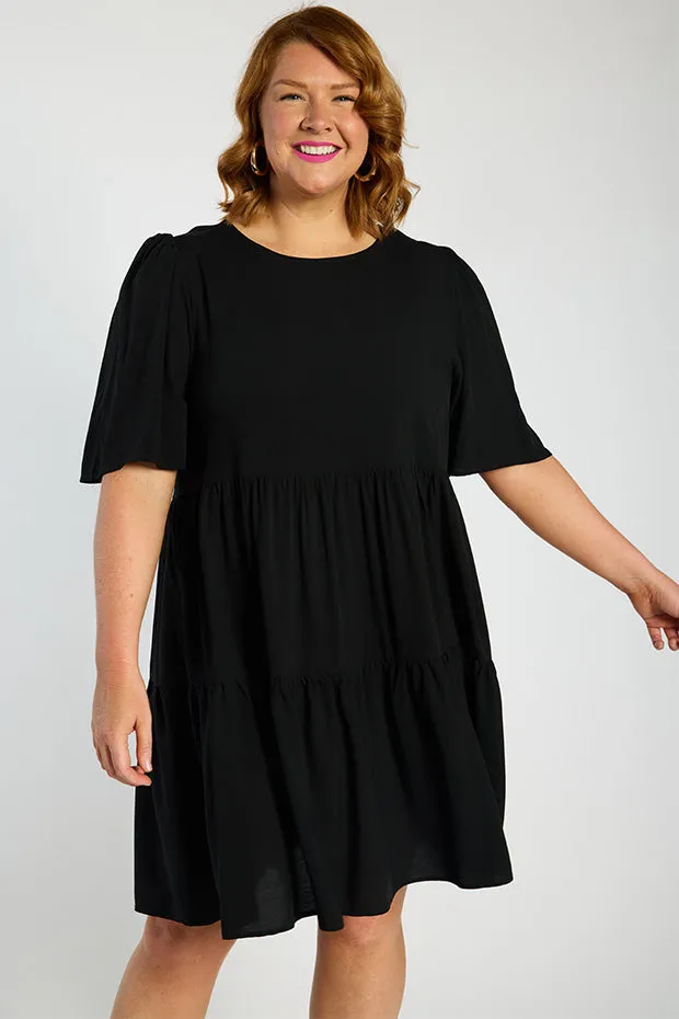 Izzie Black Dress