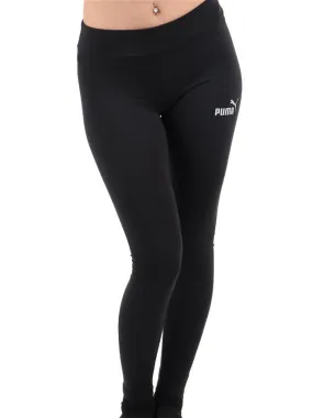 Leggings Puma Essential con logo Glitter nero