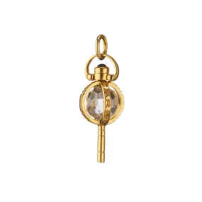 Mini "Carpe Diem" 18K Gold Key