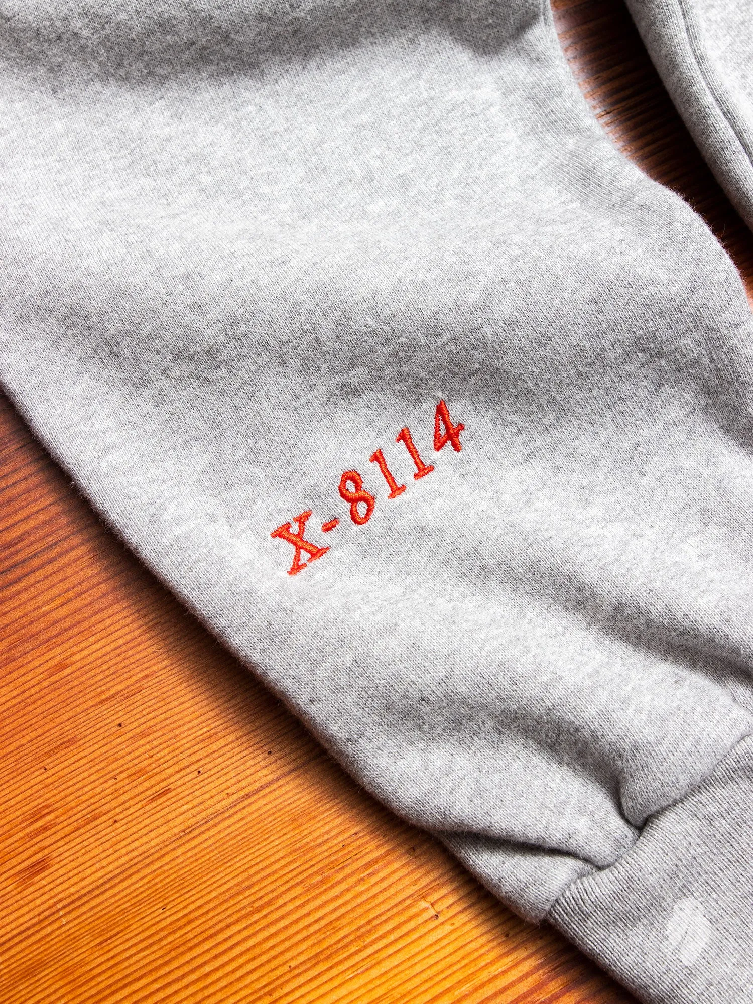 "Han" Crewneck Sweater in Grey Melange