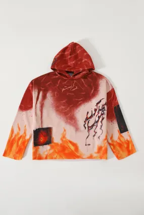 "THIS IS LIFE" ABSTRACT HOODIE