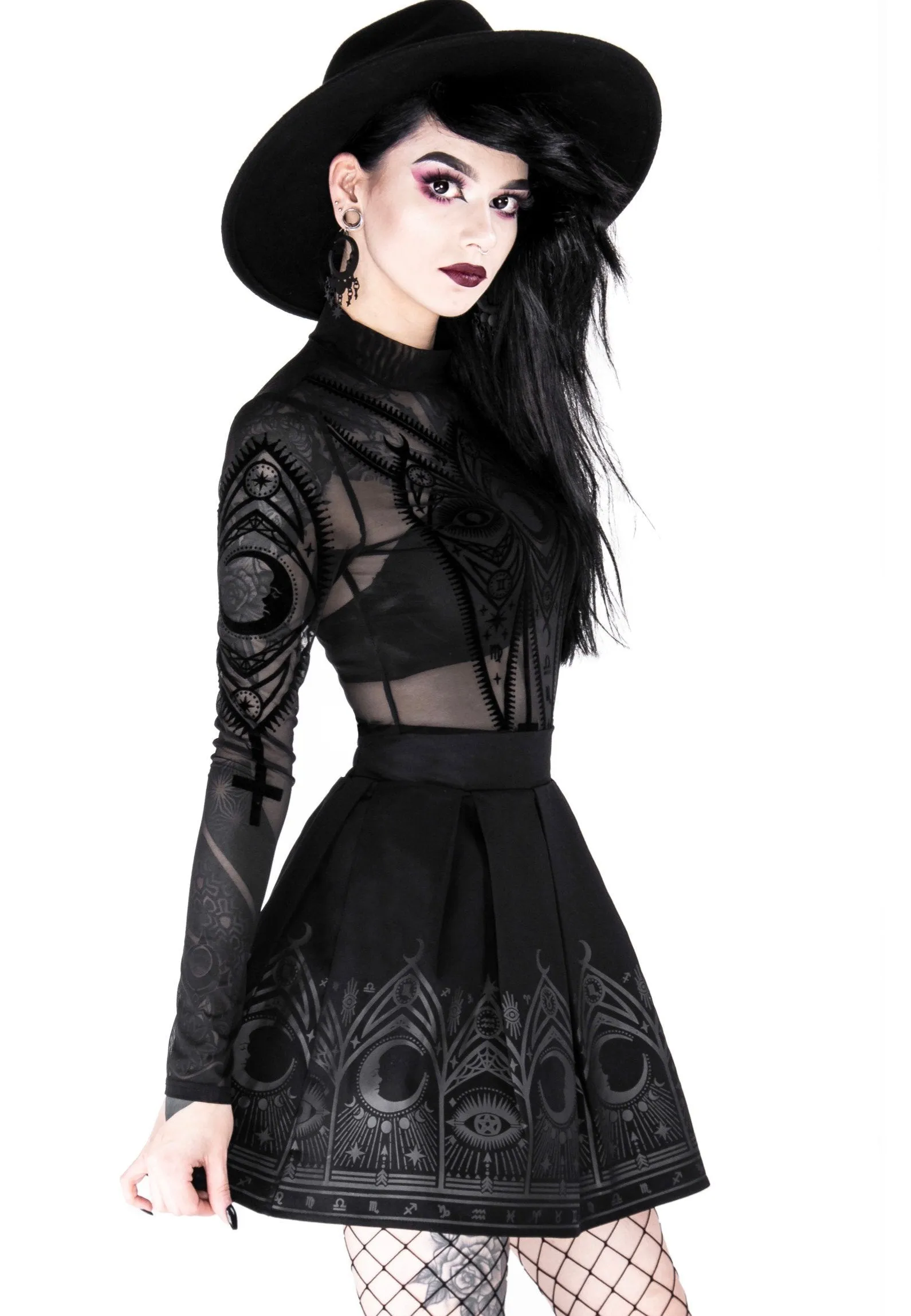 Restyle - Fortune Teller Black - Skirt