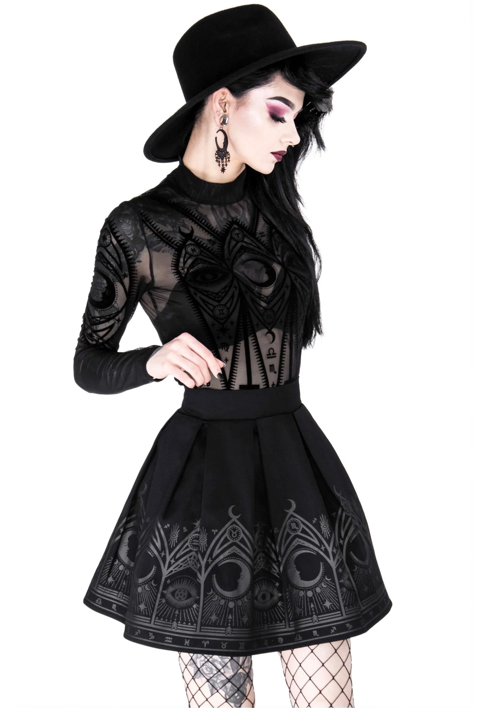 Restyle - Fortune Teller Black - Skirt