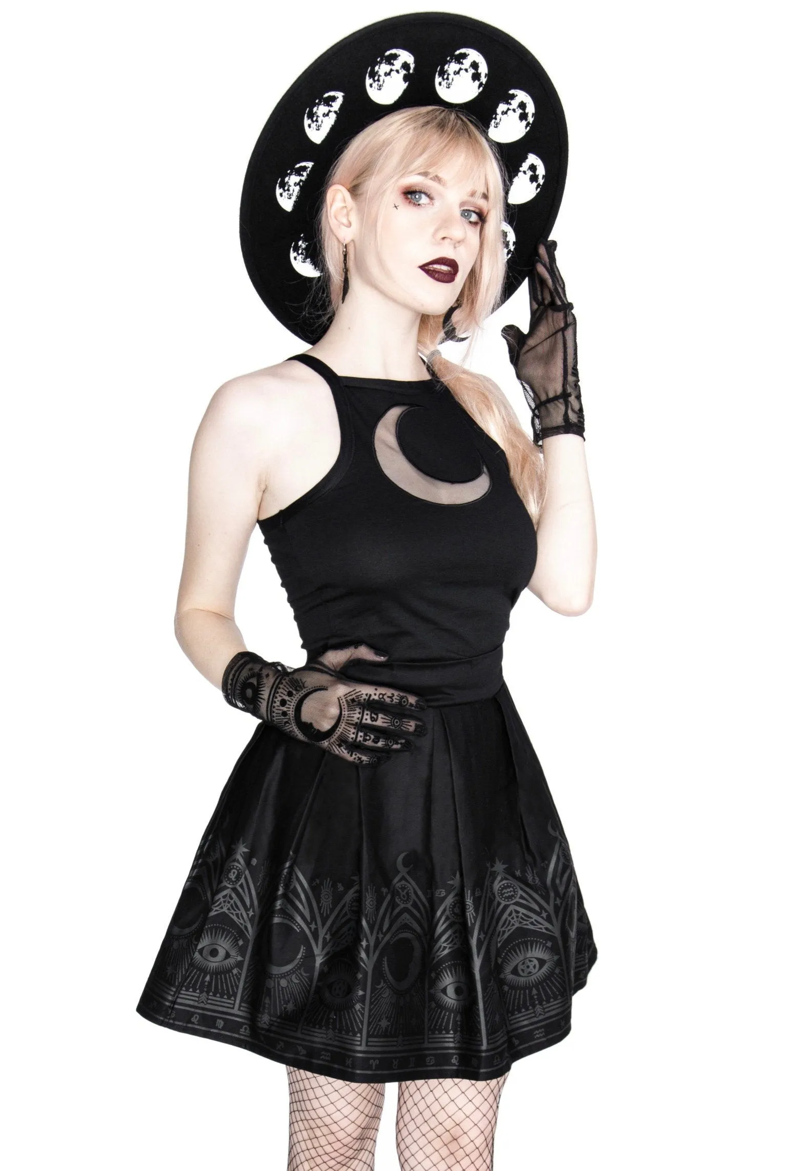 Restyle - Fortune Teller Black - Skirt