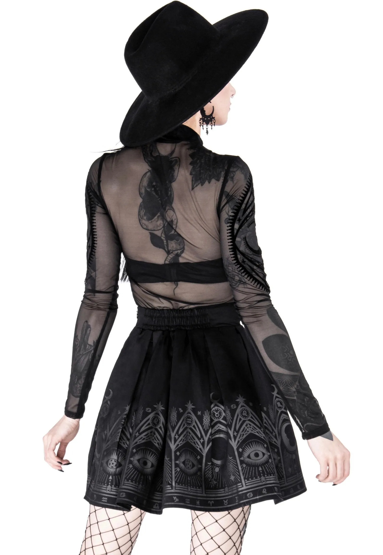 Restyle - Fortune Teller Black - Skirt