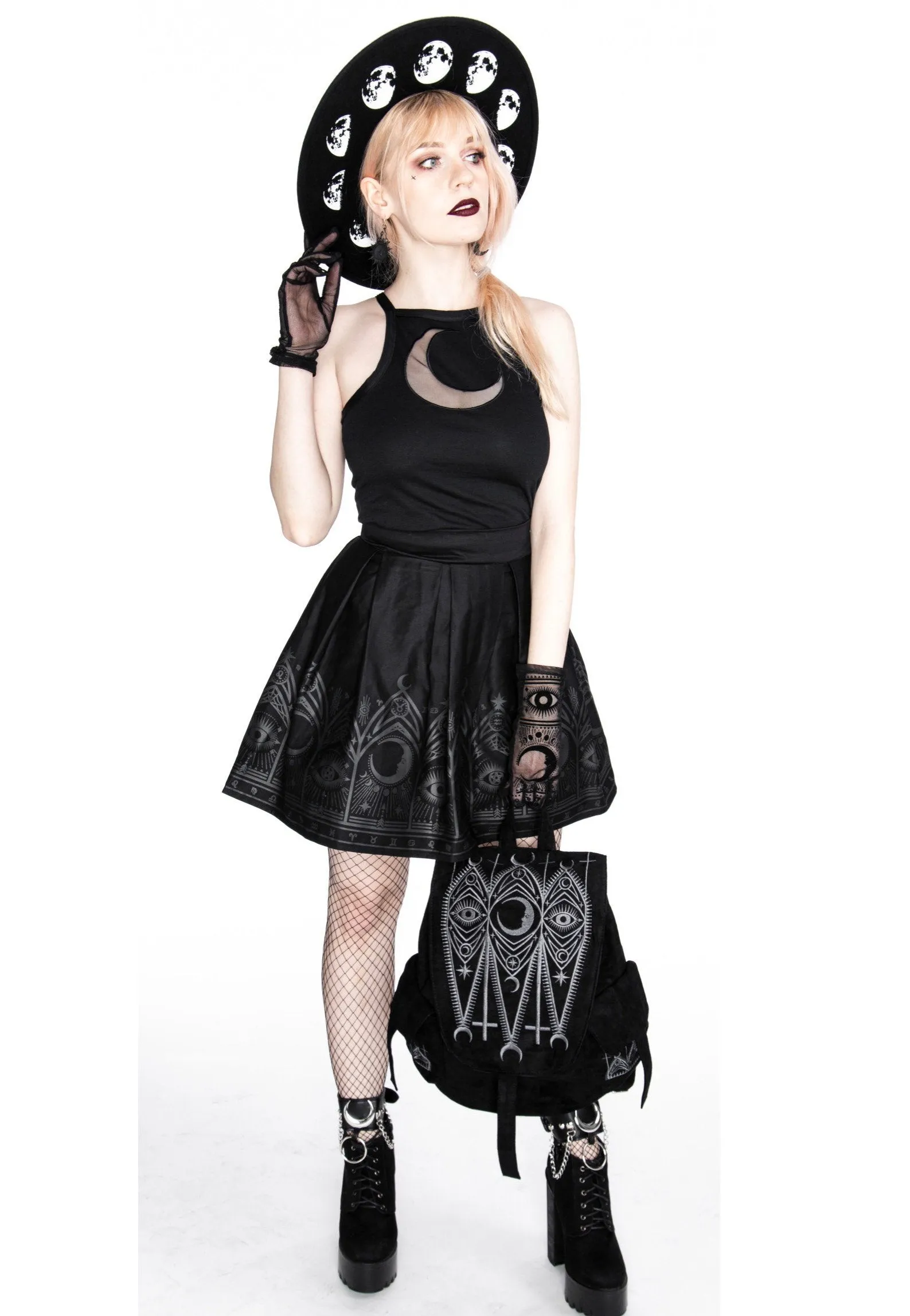 Restyle - Fortune Teller Black - Skirt