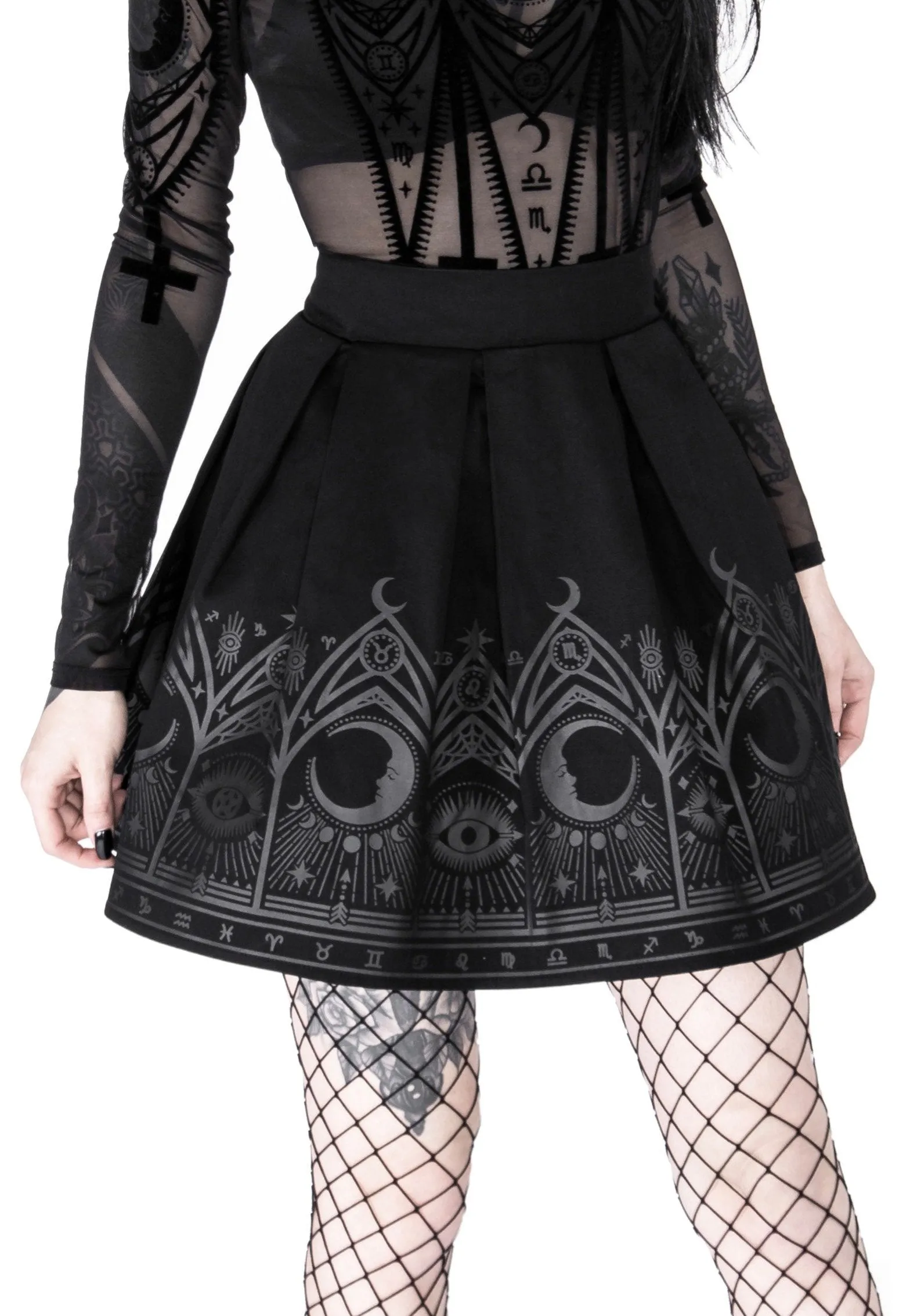 Restyle - Fortune Teller Black - Skirt