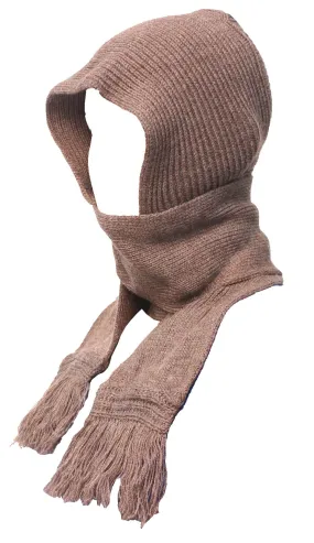 Romano nx 2-in-1 Wool Scarves for Women with Wool Cap Attached