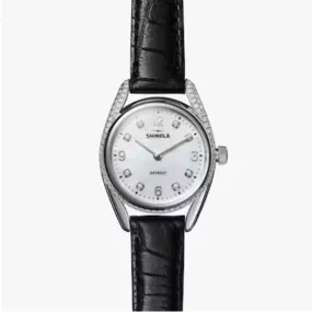 Shinola: Derby, mother of pearl with diamonds