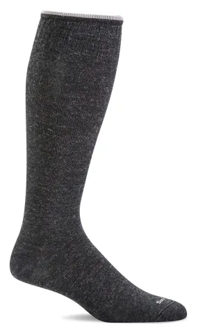 SOCKWELL FEATHERWEIGHT FANCY - MODERATE COMPRESSION SOCKS - BLACK - SW100W900