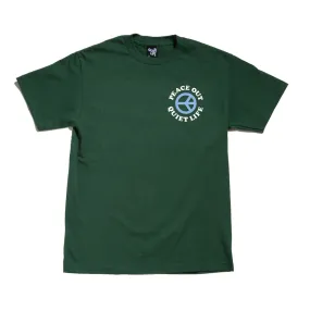 The Quiet Life - Peace Out Tee (Green)