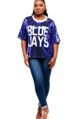 Toronto Baseball Sequin Shirt